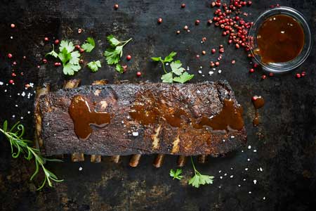 Żeberka w sosie z Coca-Coli